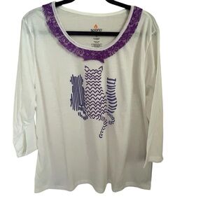 Sports 2pc Kitten Friends Pajama Set - XL/L  NWT